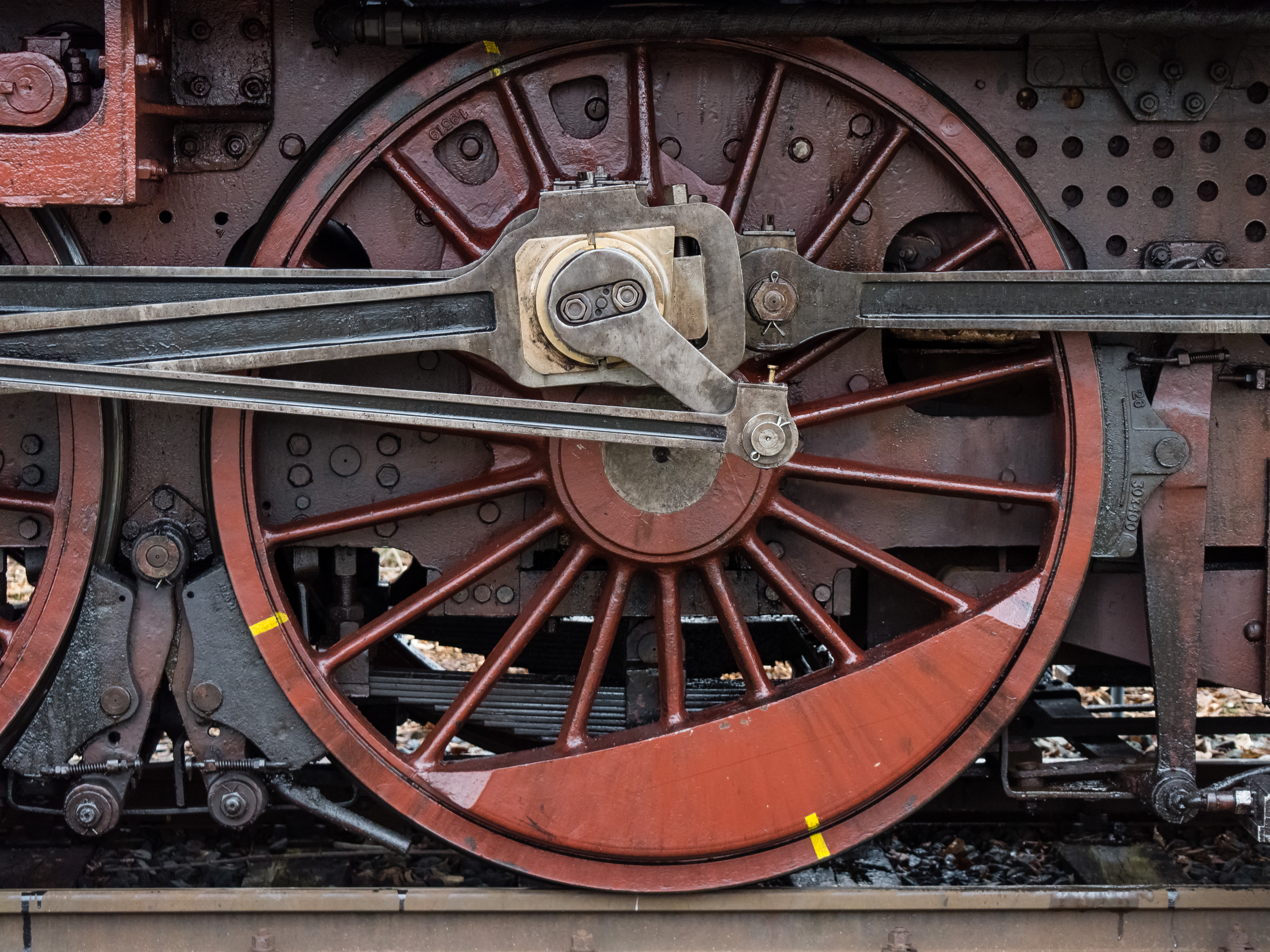 Wheels of a Prussian P8-P1330758