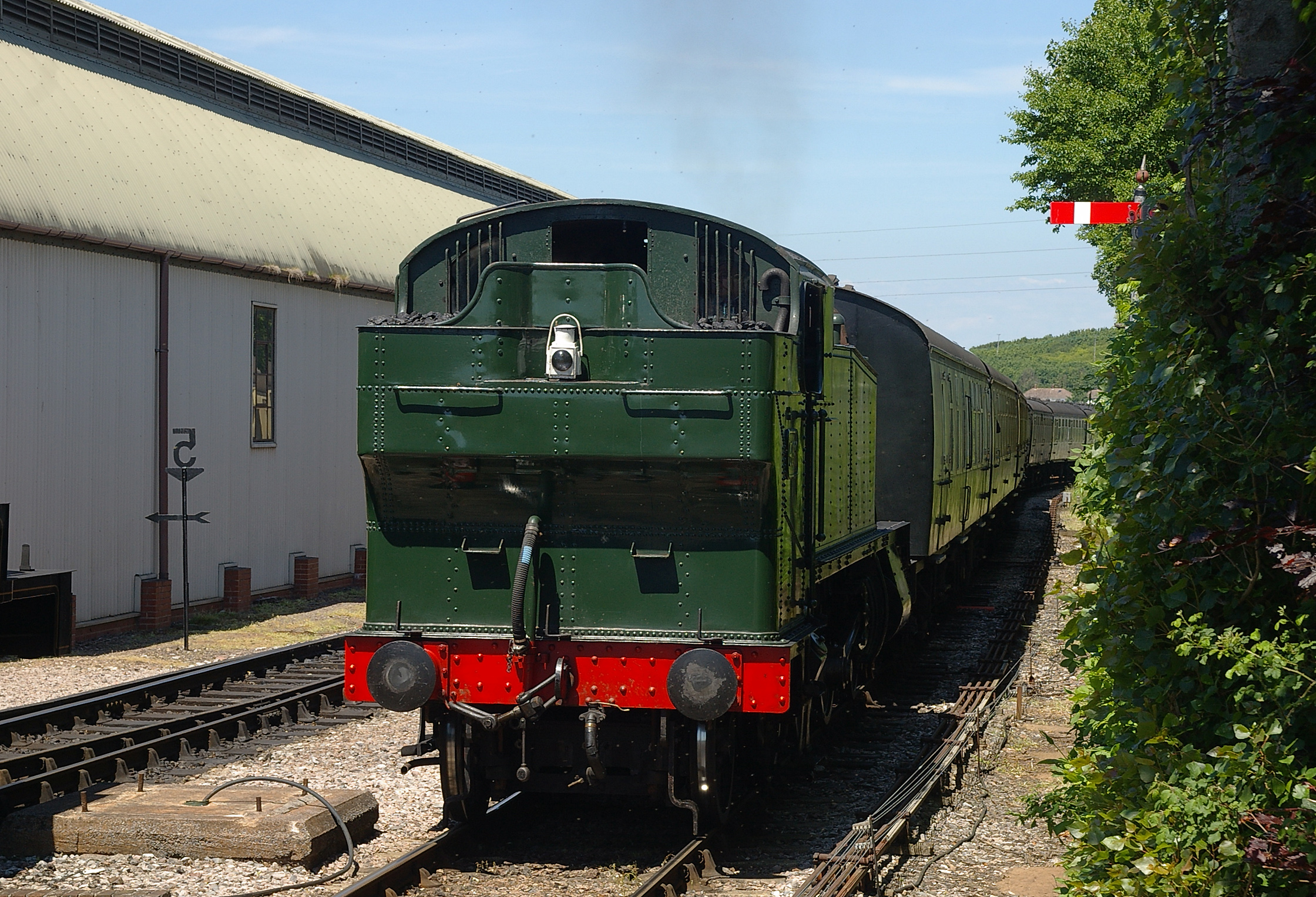 Williton railway station MMB 18