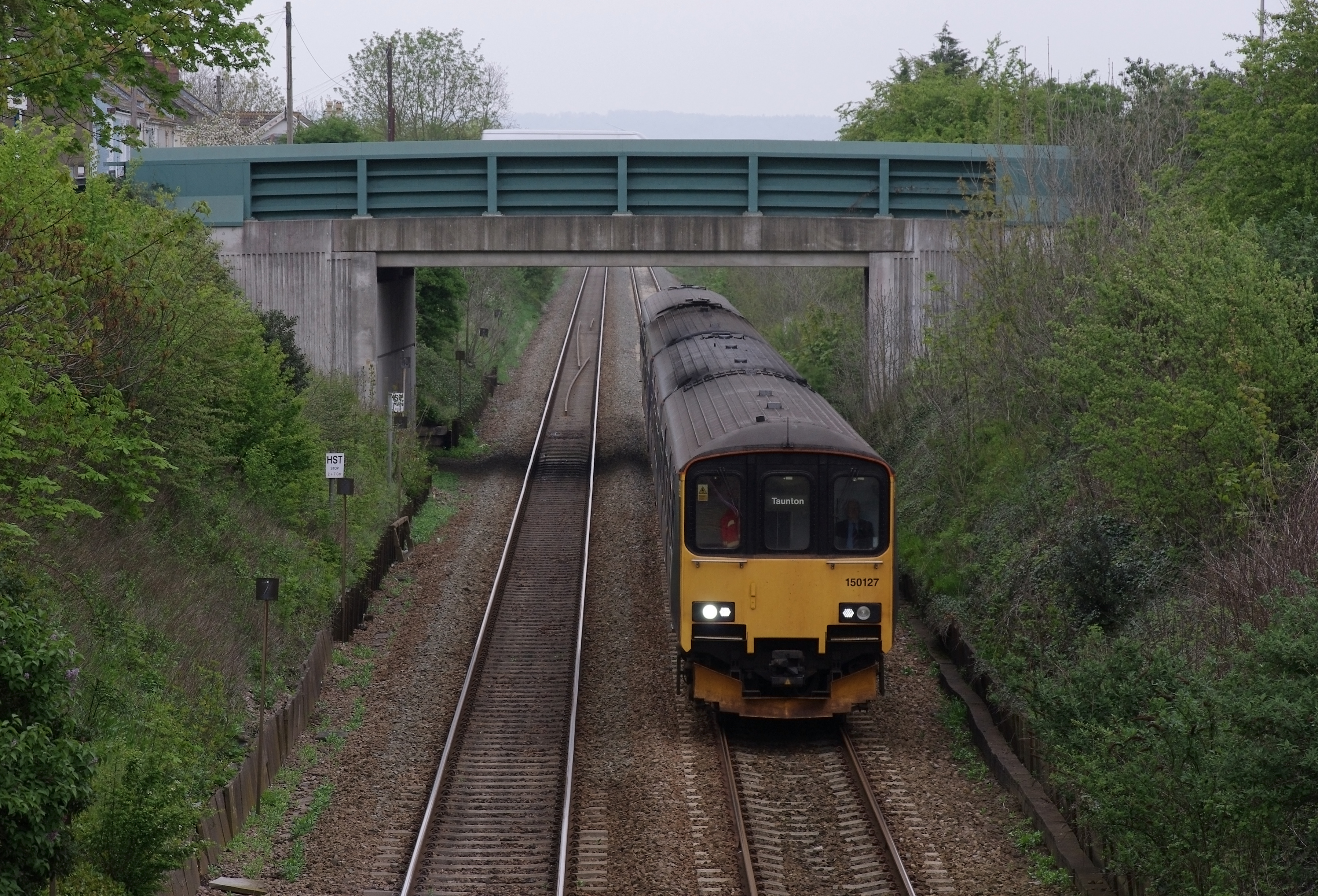 Yatton railway station MMB 29 150127 153361